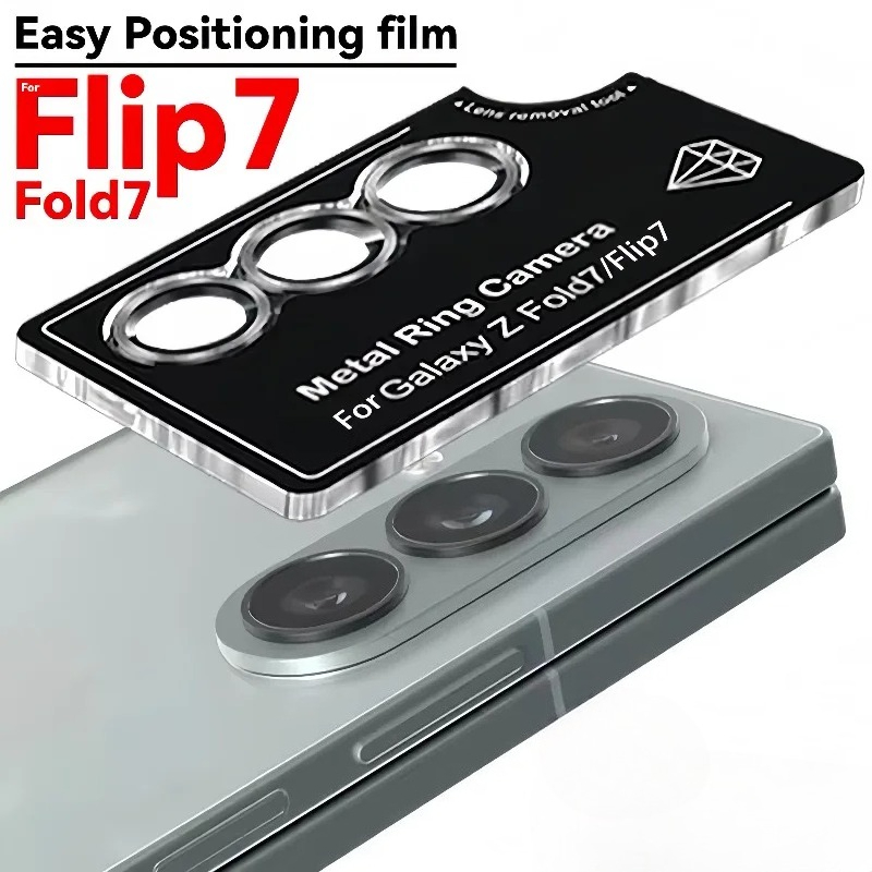 Tempered Glass Screen 9H - Für Samsung Z Fold 7 Kamera