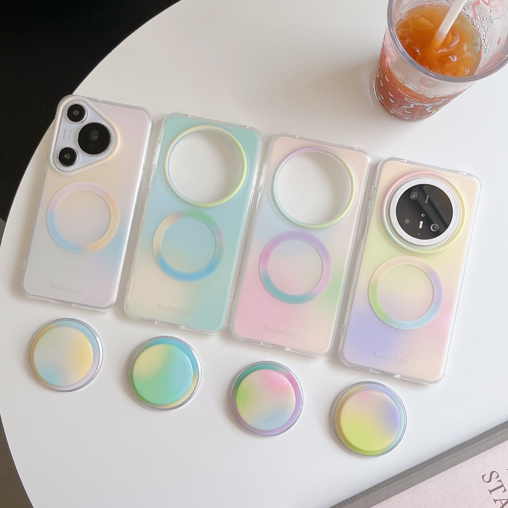 Huawei Mate 60 - Aurora Gradient für Magsafe Handyhülle mit