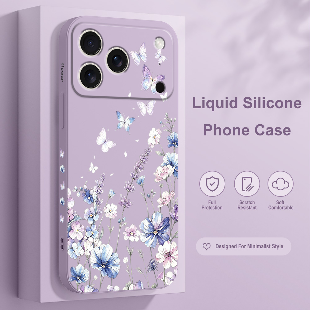 Apple Iphone 15 Pro Max - Lily Butterfly Handyhülle für iPhone 17
