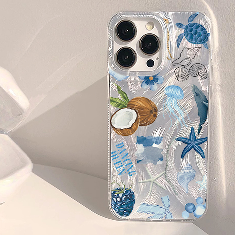 Xiaomi Redmi Note 13 - Blue Ocean Beach Stoßfeste Handyhülle für