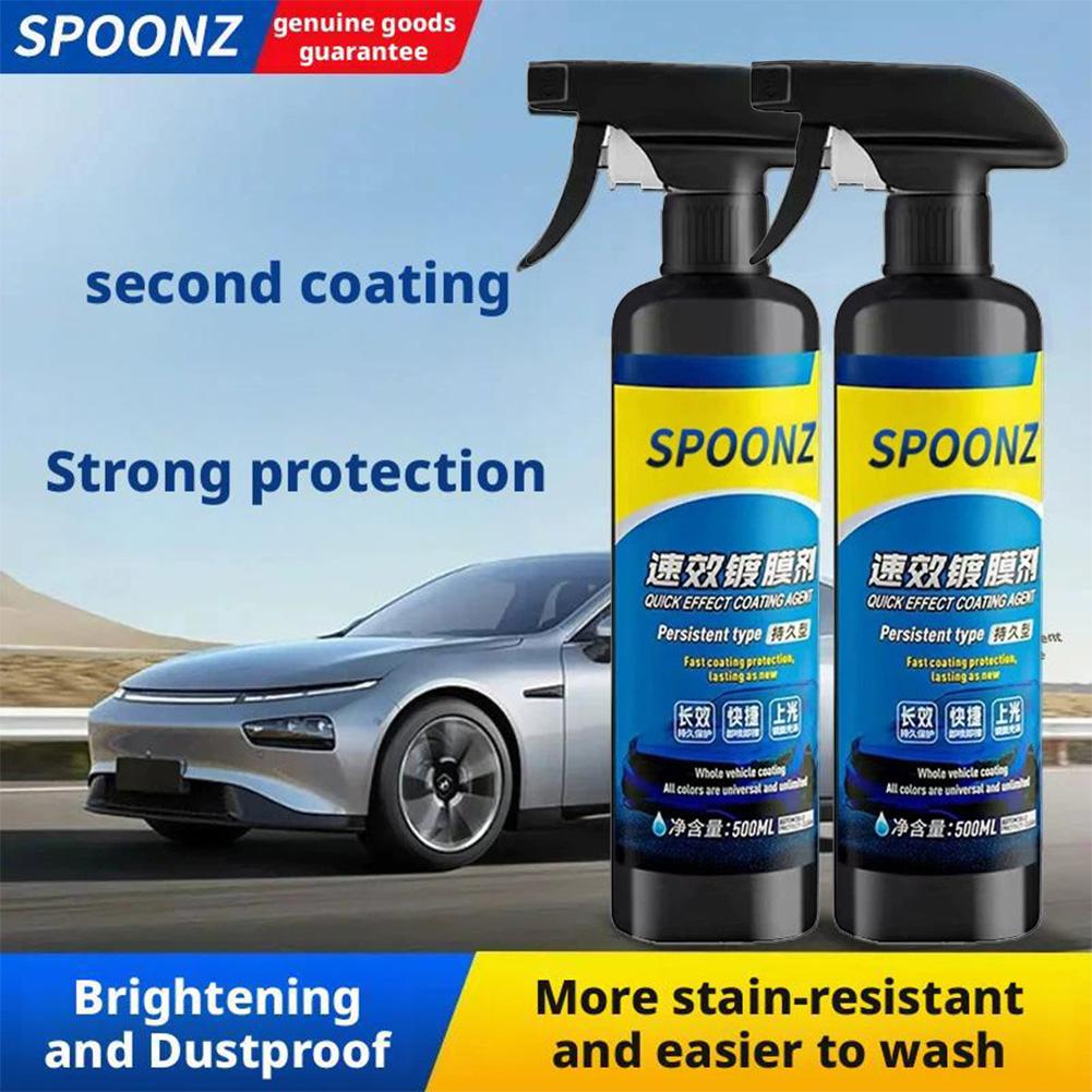 Nano Liquid Coating - 500ml Auto-Beschichtungsspray Nano-Keramik Schnellwirkendes Beschichtungsmittel Spray