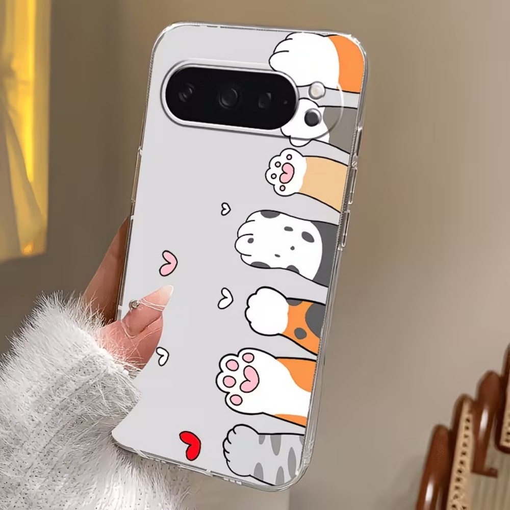 Cartoon-Katzenpfoten-Abdruck K – Google Pixel 8A Bewertung und Preis