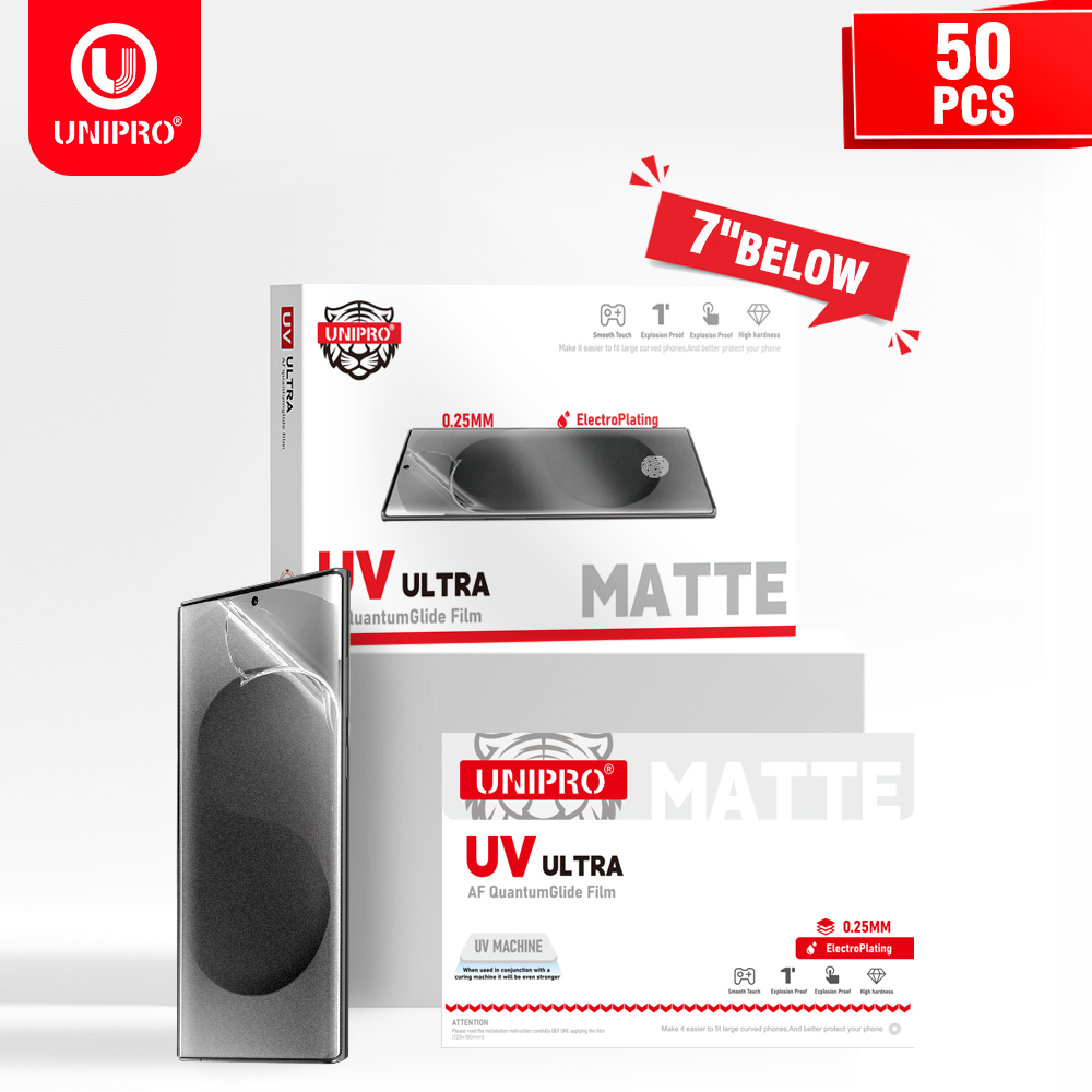 UNIPRO 250µm HD MATTE UV Glasf – Screen Protector Cutter Bewertung und Preis