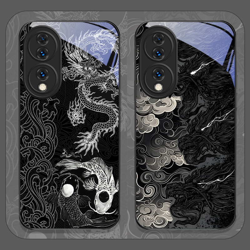 Ästhetische Coole Schwarze Dra – Huawei Mate 60 Bewertung und Preis