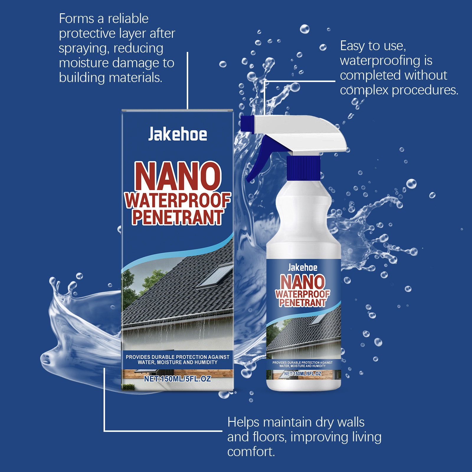 150ML Nano Wasserdichtes Spray – Nano Liquid Coating Bewertung und Preis