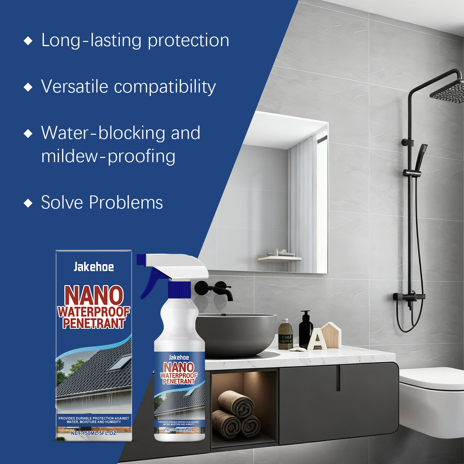150ML Nano Wasserdichtes Spray – Nano Liquid Coating Bewertung und Preis